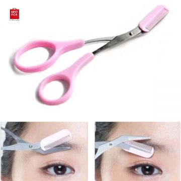Eyebrow Scissors With Comb (137)