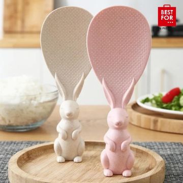 Rabbit Rice Spoon (629)