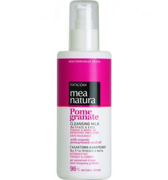 MEA NATURA Pomegranate Cleansing Milk 3 in 1 Face & Eyes /250ml (481)