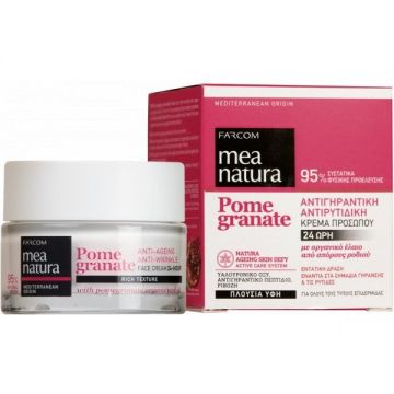 MEA NATURA Pomegranate Anti-Ageing, Anti-Wrinkle 24-Hour Face Cream / 50ML (479)