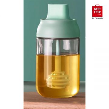 Glass Honey Jar (974)